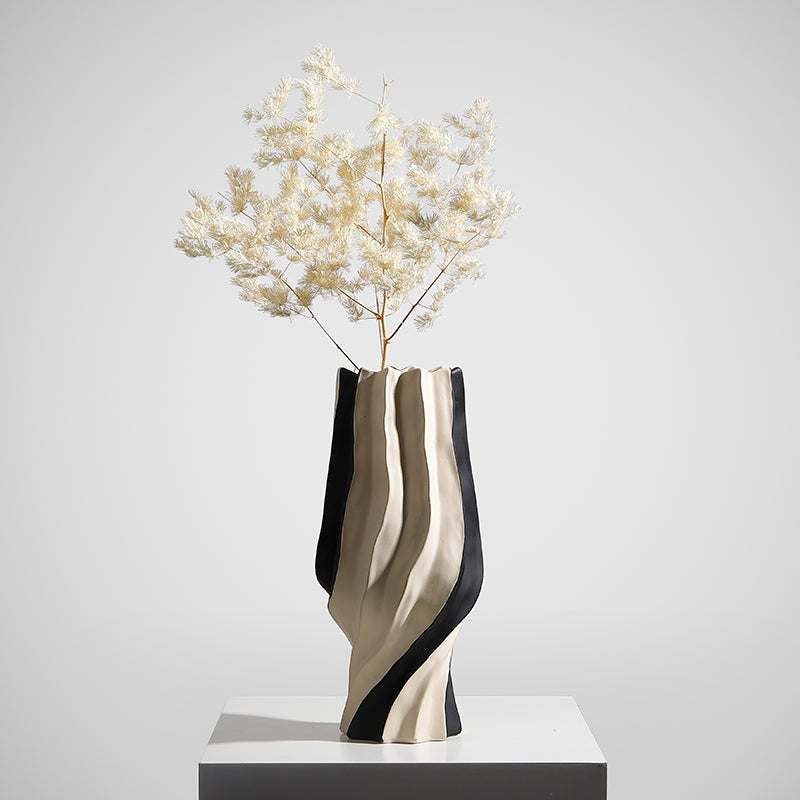 LA-23038 Wave Ceramic Vase