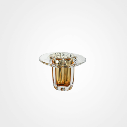Amber Blooming Vase