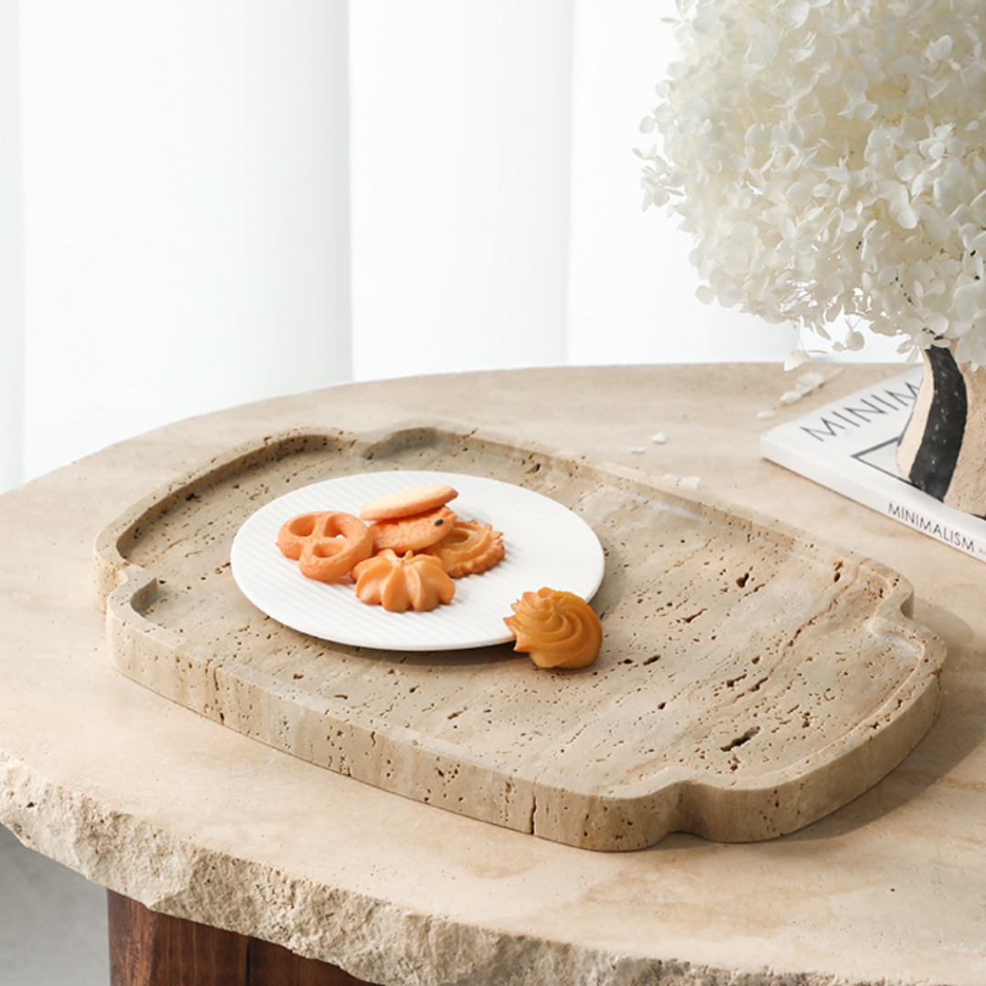 Cloud Edge Stone Plate