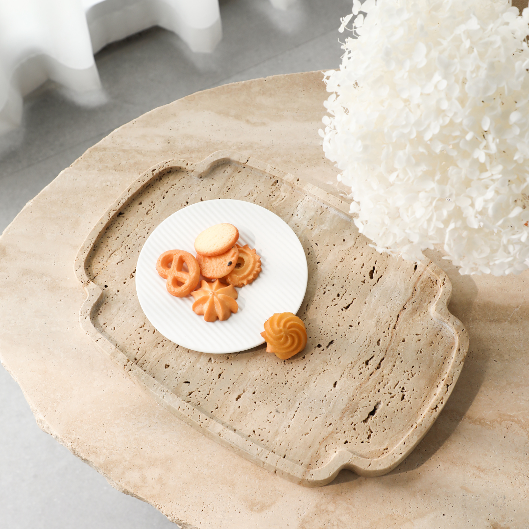 Cloud Edge Stone Plate