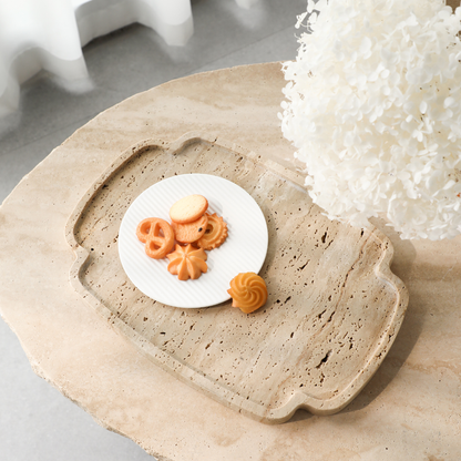 Cloud Edge Stone Plate