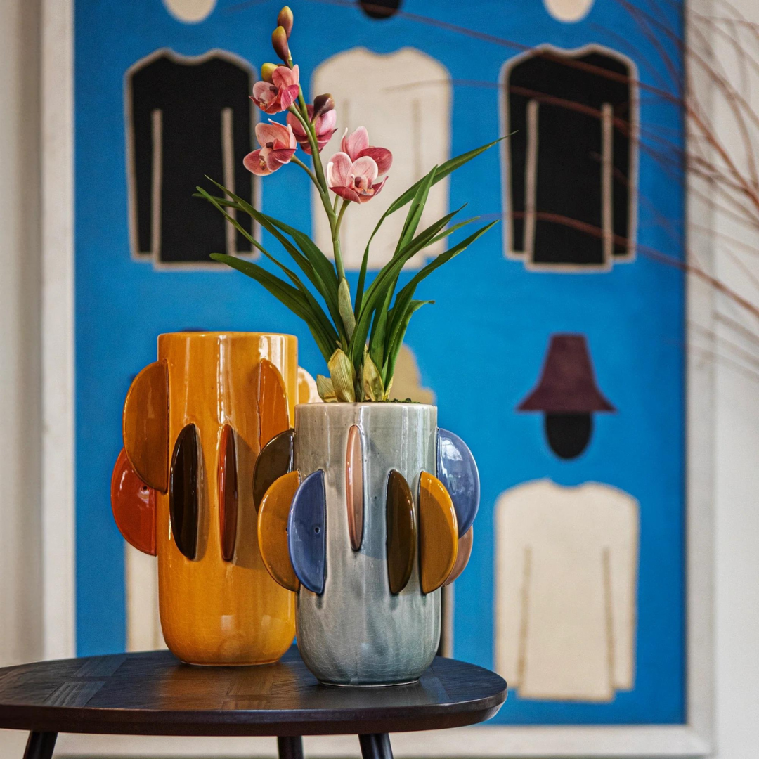 Colorful Fin Vase