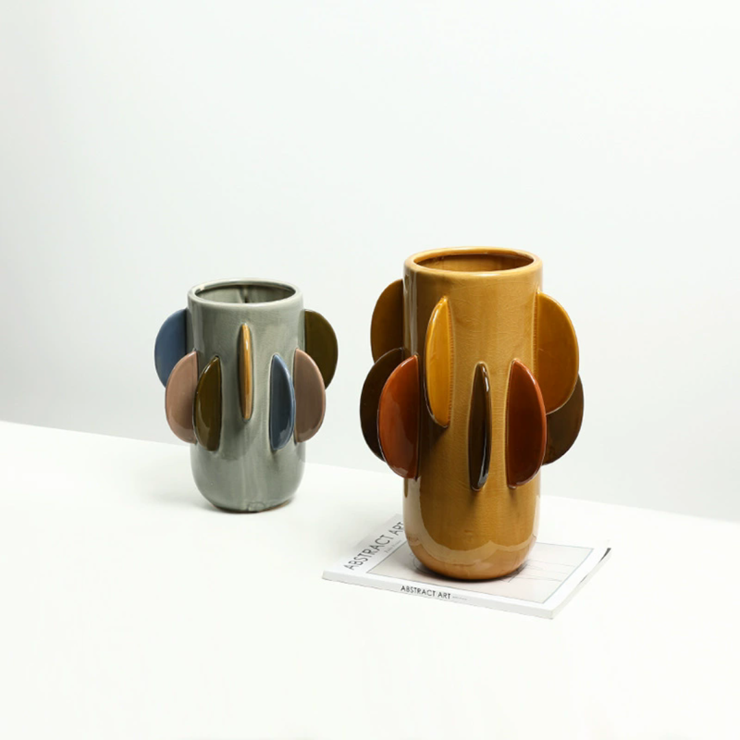 Colorful Fin Vase