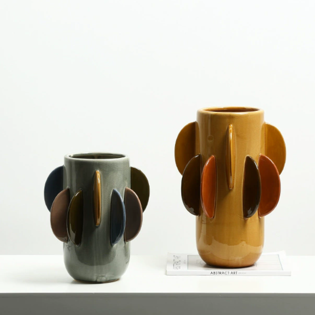 Colorful Fin Vase