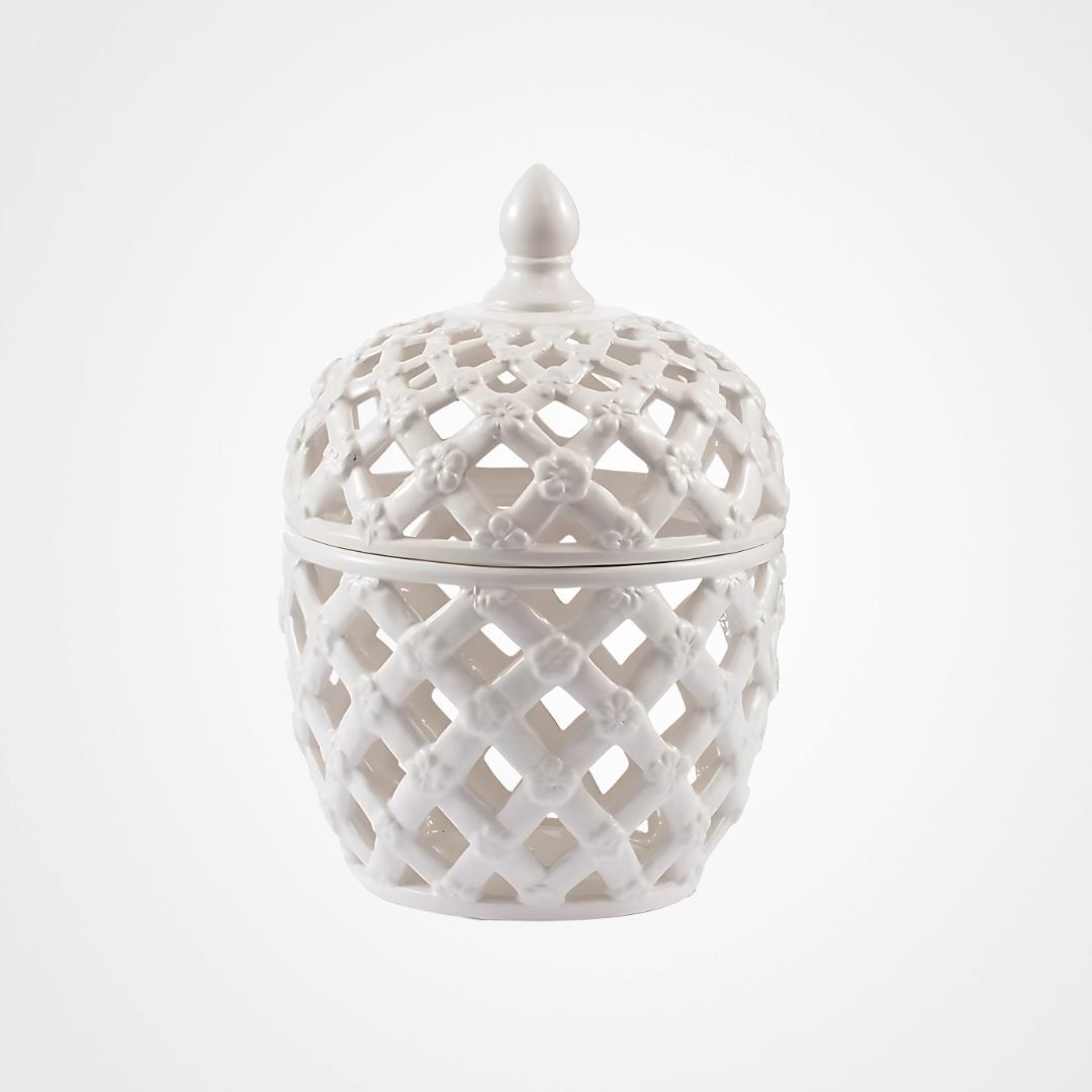 LA_1106 Ballas Bird Lidded Jar