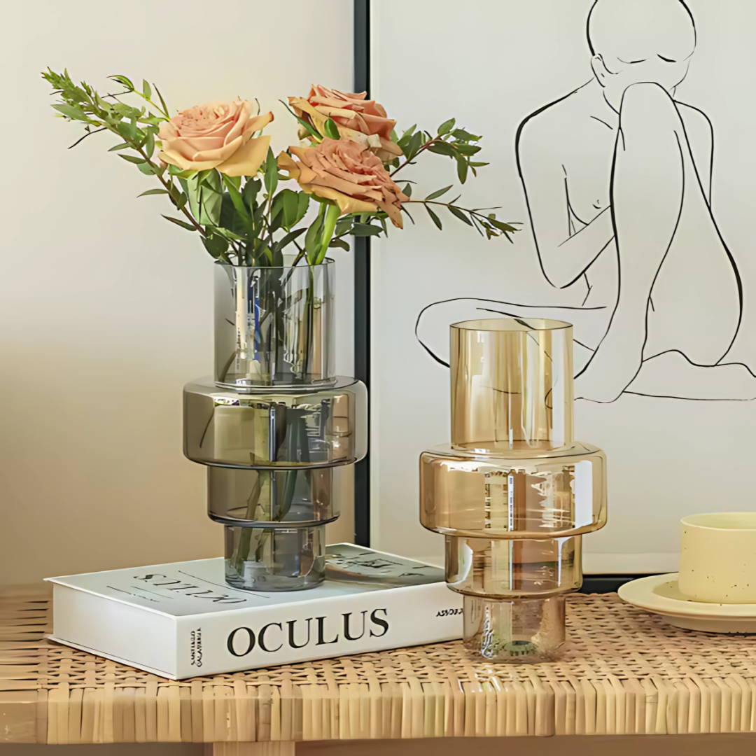 LA_70471-LUAM-DS-SA Glass Vase