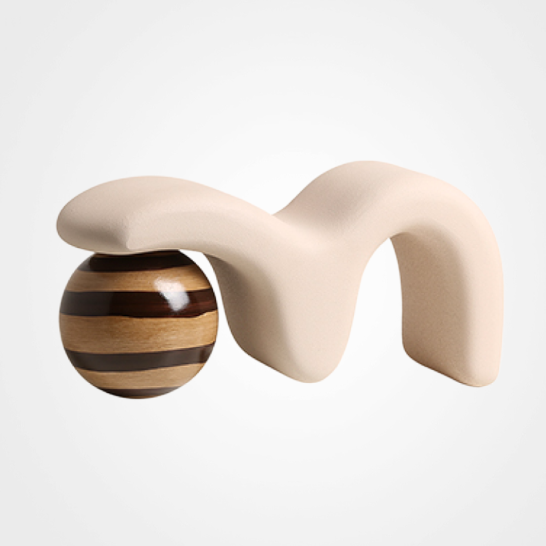M Shape Ball Ornament