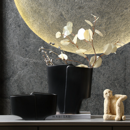Double-Flap Vase