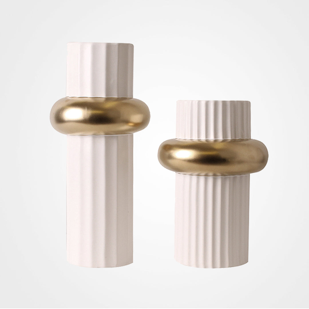 LA-2083 Golden Circle Vase