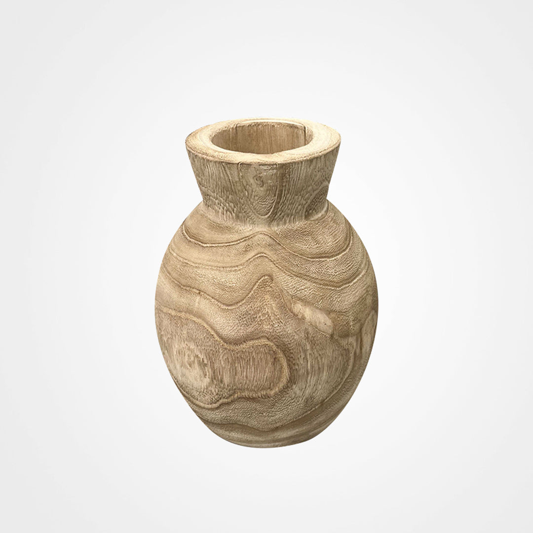 LA-MC23012 Wood Vase