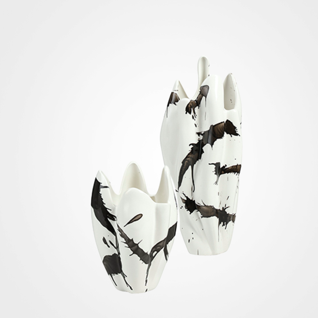 Ink Ceramic Vase