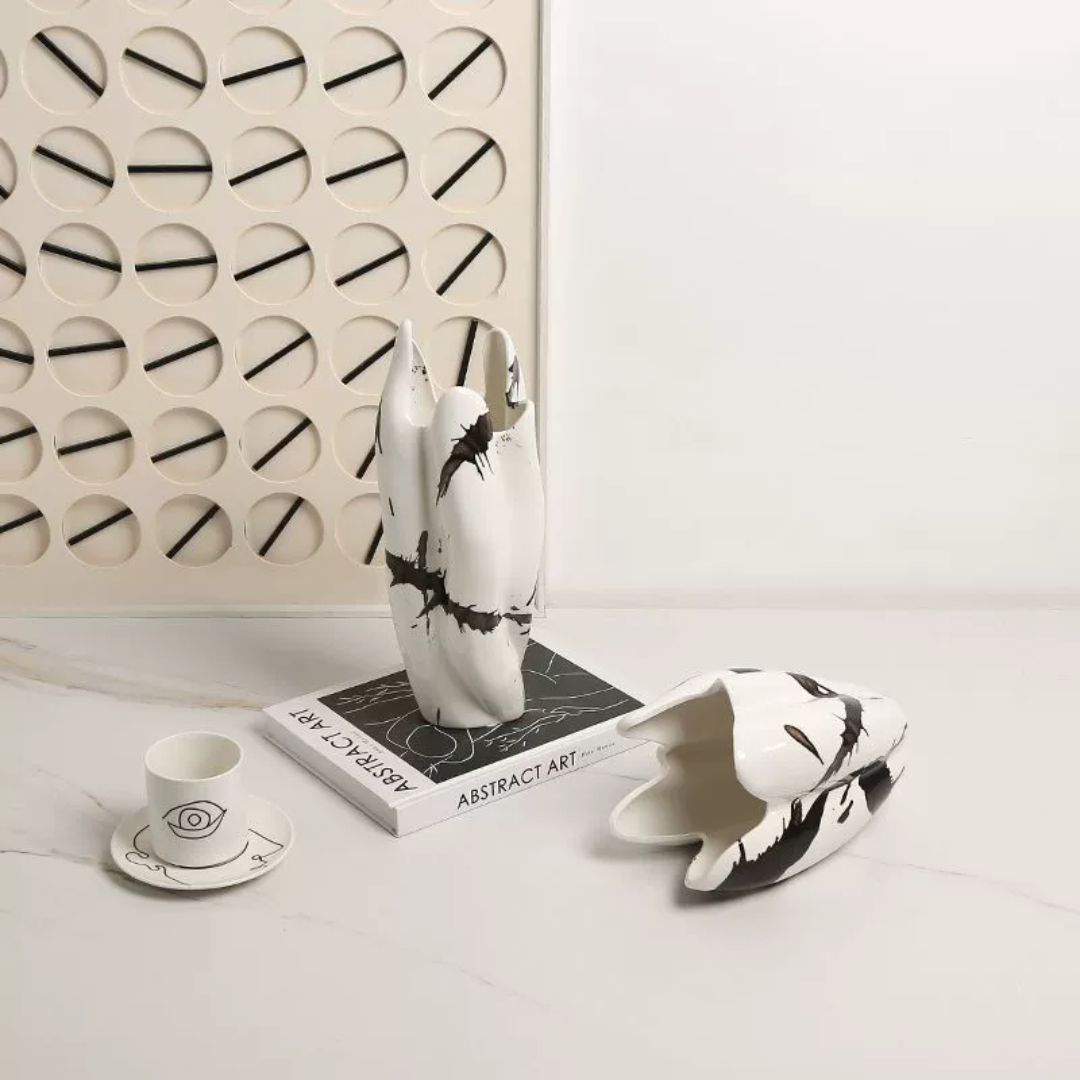 Ink Ceramic Vase