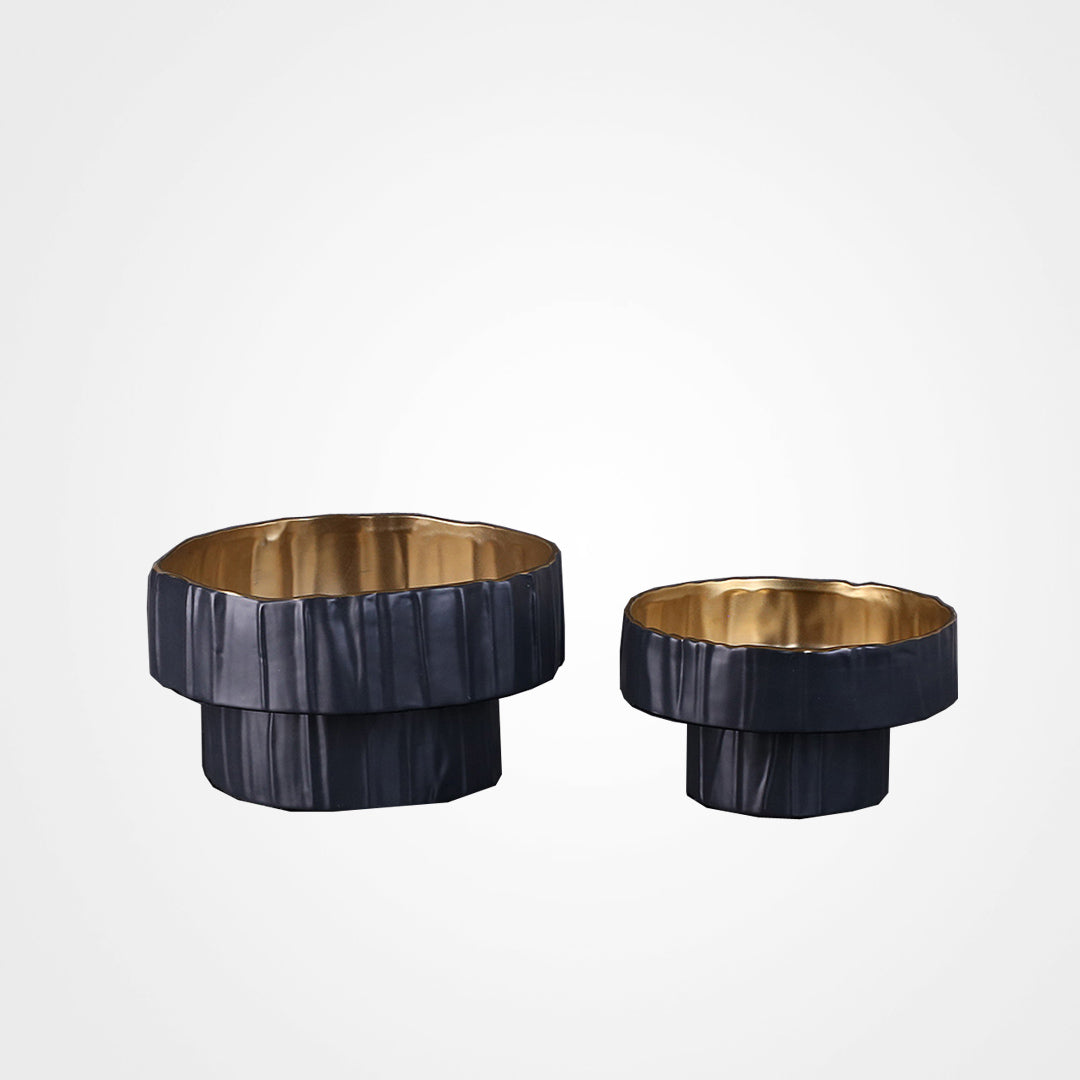 LA-2044 Black Ceramic Vase