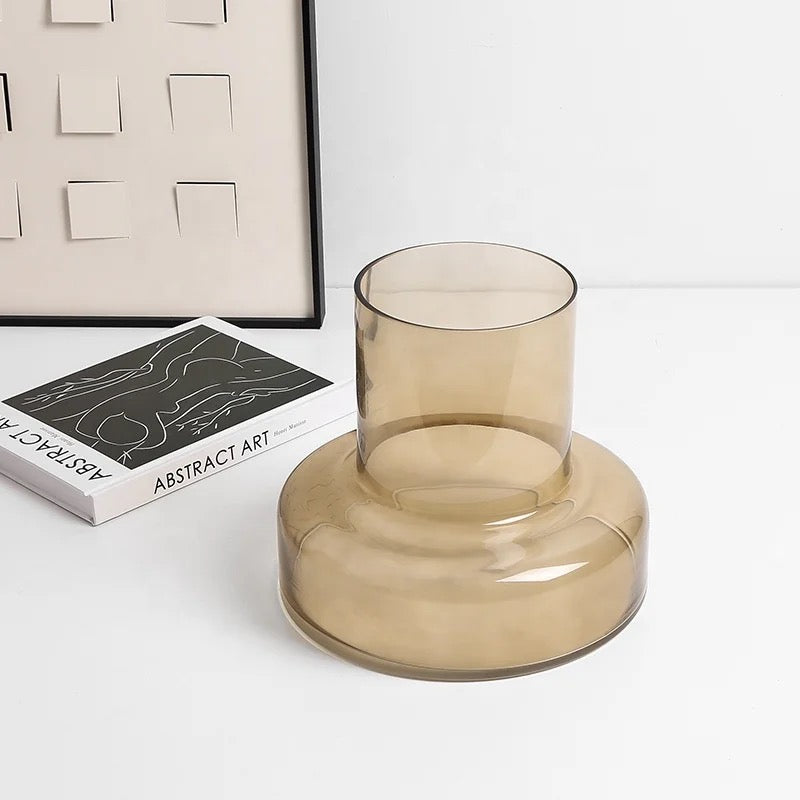 LA-2217 Two Layer Glass Vase