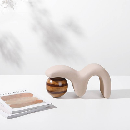M Shape Ball Ornament