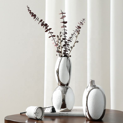 Oval Olive Vase
