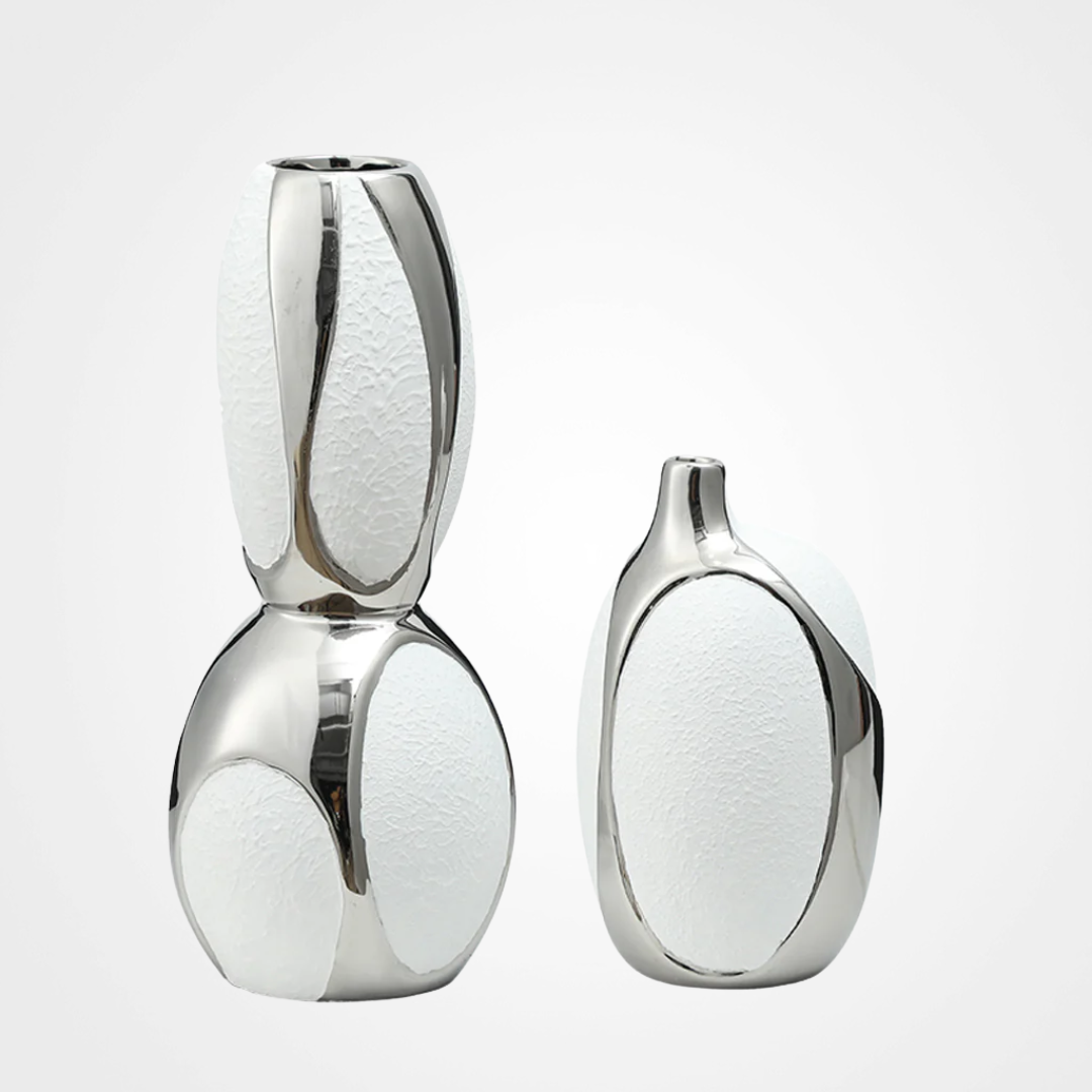 Oval Olive Vase