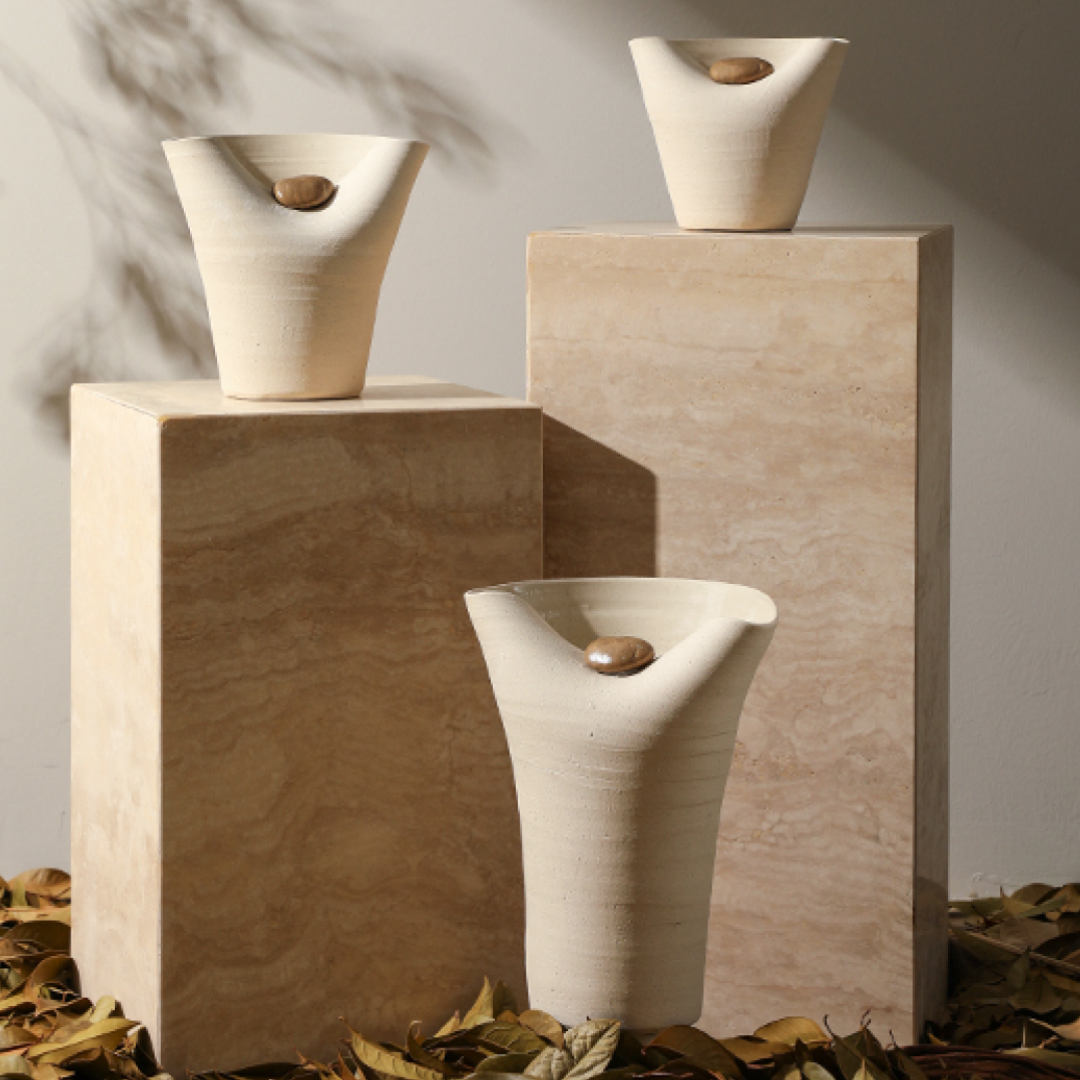 Pattern Pebble Vase