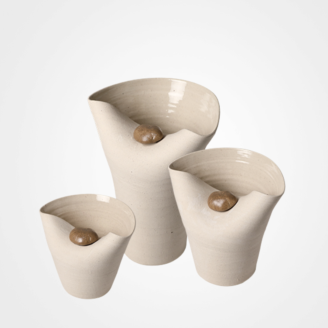 Pattern Pebble Vase