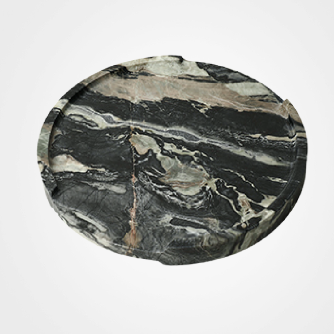 Round Marble Tray