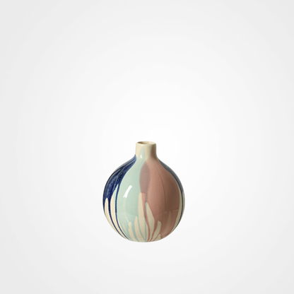 Splashed Glaze Vase