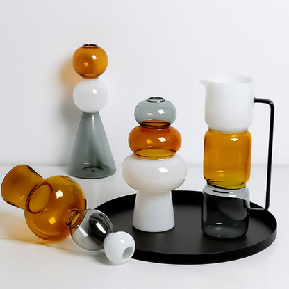 Three-color Vase