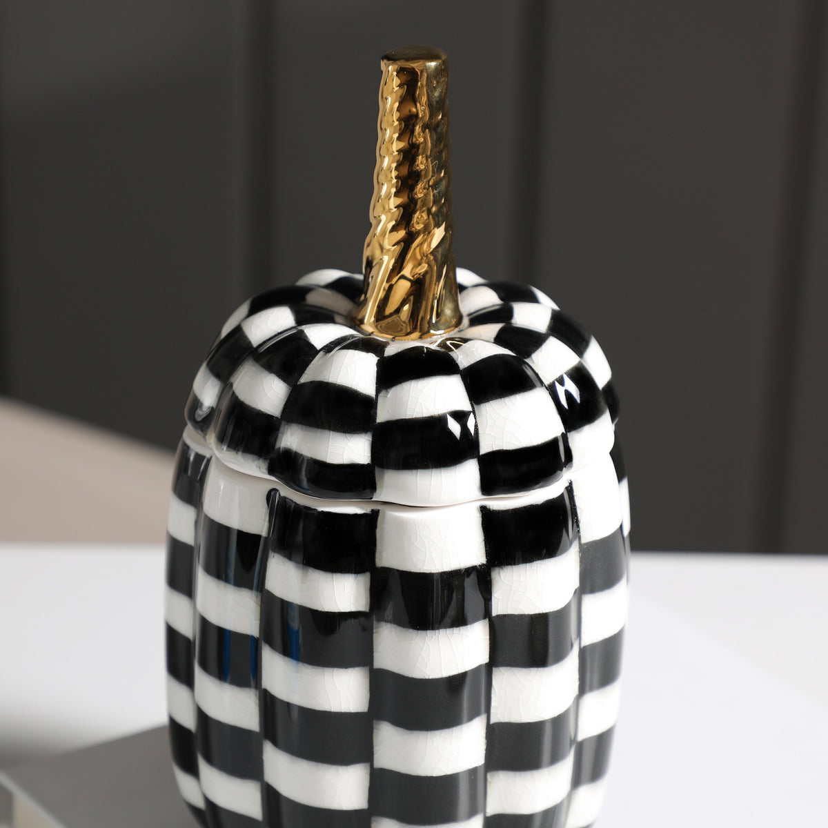 LA-D23068 Ceramic Pumkin Décor